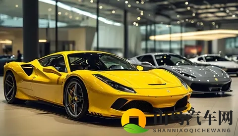 法拉利sF90:流线型越跑轮廓+红黑涂装，赛道级速度美学-1