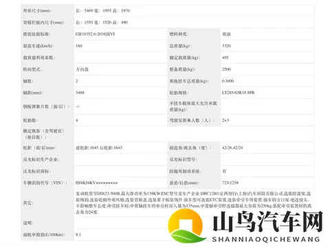 212皮卡版申报，23T柴油动力！-1