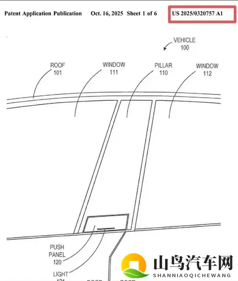特斯拉即将取消门把手？新设计已申请专利，将门把手装入车门中-1