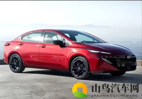 全新日产轩逸纯电版渲染图曝光 配一体式双联屏 续航超过550km-2