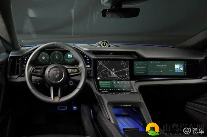 保时捷Cayenne Electric内饰曝光-1