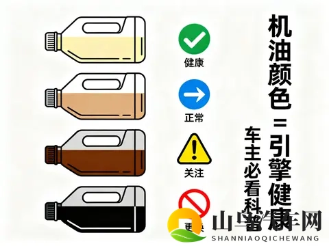 车主必看：机油颜色变黑的秘密，一眼看懂引擎健康状况-1