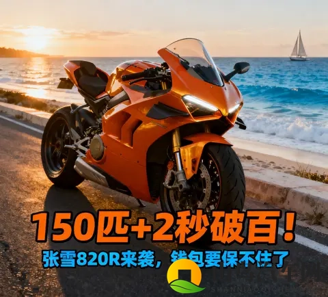150匹2秒破百 张雪820RR来袭 钱包要保不住了-1