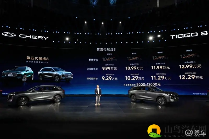 冠军再进化，第五代瑞虎8开启燃油电感时代-1