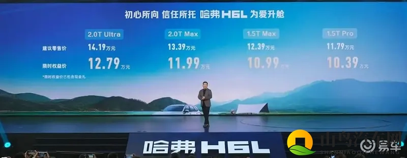 哈弗H6L上市:1039万起,为爱升舱-1