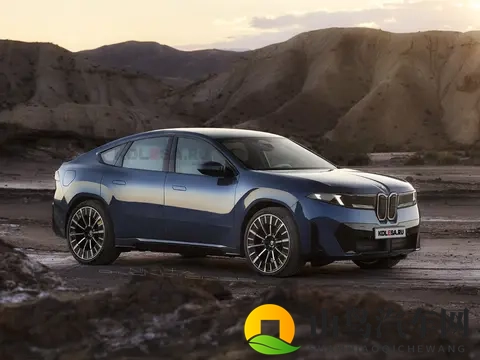 兼顾个性和运动感，全新宝马iX4外观图曝光-2