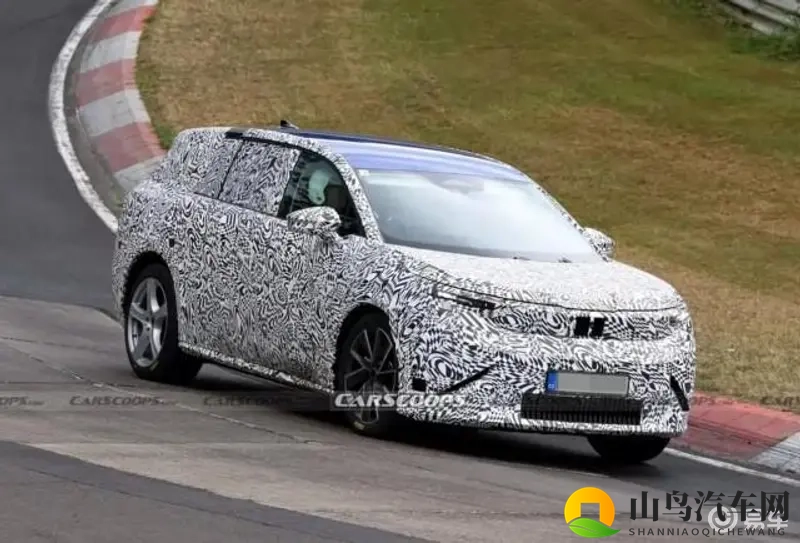 斯柯达全新纯电SUV：Vision 7S量产版谍照曝光-1
