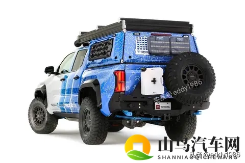 丰田推出塔科马H2越野概念车，氢电混动547匹强劲动力+零排放-2