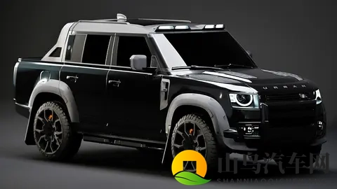 路虎卫士变身皮卡：路虎卫士130改装皮卡，贵族和街头悍将风格-2