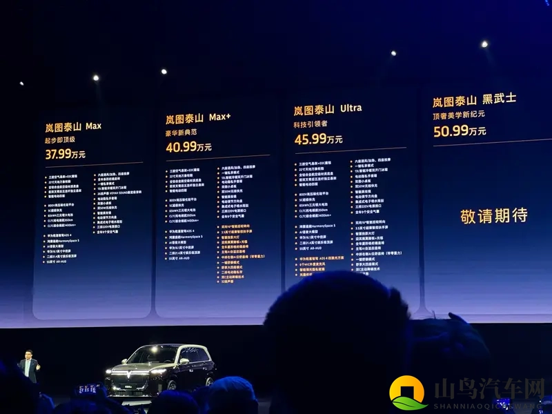 岚图旗舰SUV泰山正式上市：3799万元起-1
