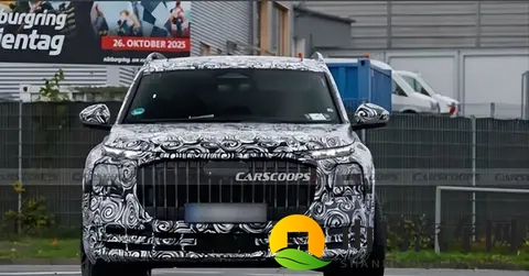 奥迪 Q9 霍希版谍照街头曝光！搭 V8 引擎叫板迈巴赫 GLS-3