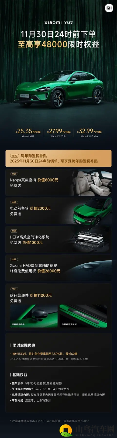 小米汽车持续“加温”！限时至高享49万元权益，车都卖哪去了？-3