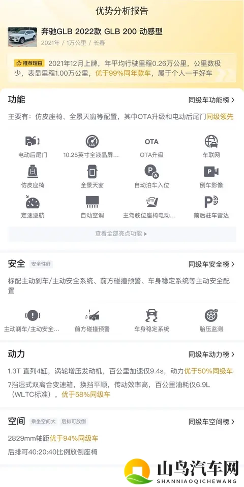 16万多拿下准新奔驰GLB,家用代步高品质之选?-1