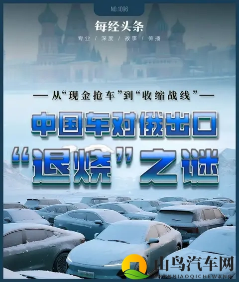 暴跌58%！俄罗斯市场爆雷，中国车企遭遇“税费暴击”-1