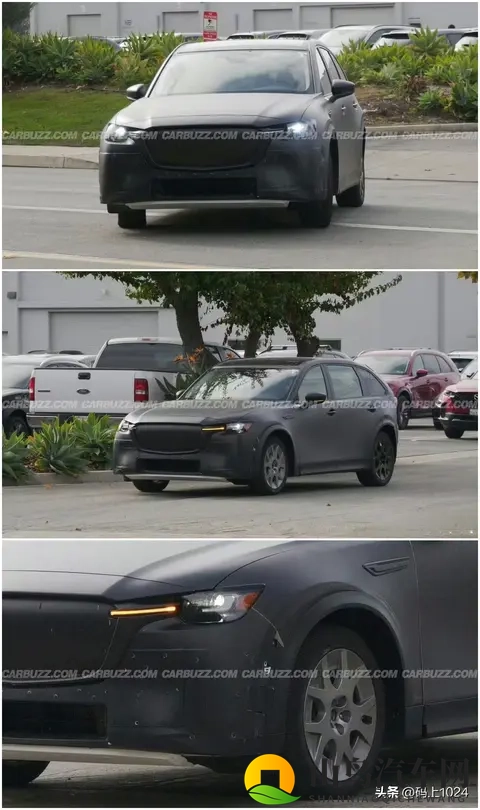 马自达电动SUV加州首曝！前轮位置都改了，剑指特斯拉Model Y！-1