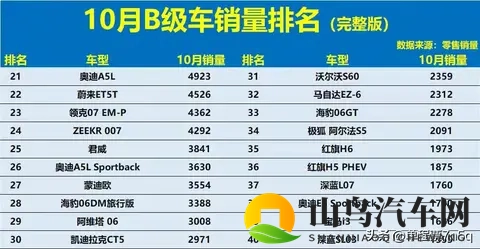 B级车王者之战：燃油车守住阵地，电车奋力反击！-1