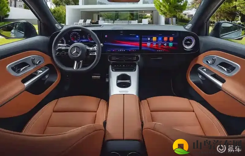 CLA同款内饰,12月8日首发,全新GLB内饰官图发布-1