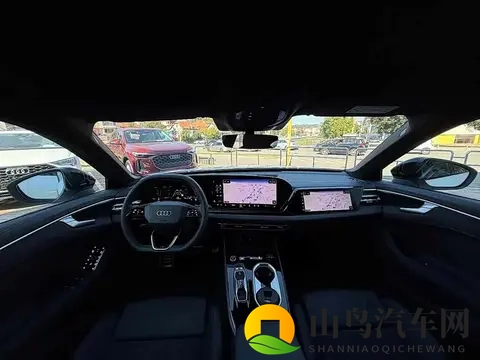 全新A6海外版实车曝光！这次奥迪是真下本了-1