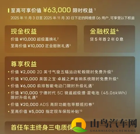 阿维塔06 Elite上市,激光雷达下放20万级,华为智驾搅动价格战-3
