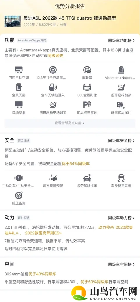 22款奥迪A6L，8万公里，体验四驱豪华，宜商宜家！-3