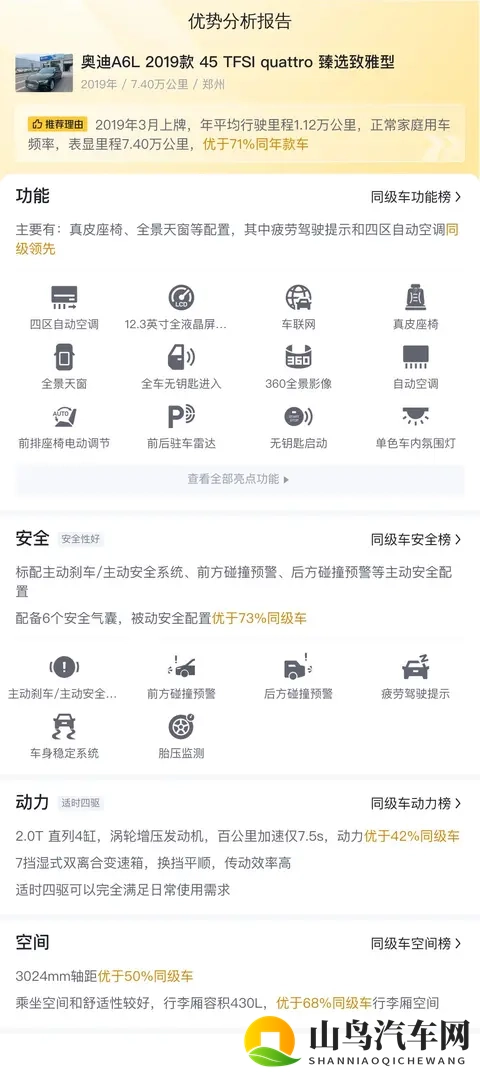 22万多拿下四驱奥迪A6L，75秒破百，宜商宜家-1