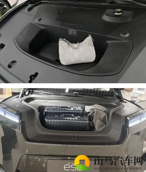 蔚来ES8的前备舱，230L大容积，用起来有多爽？-2
