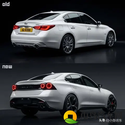 英菲尼迪Q50渲染图疯传，四圆尾灯惹争议，老粉和新粉吵翻天。-1