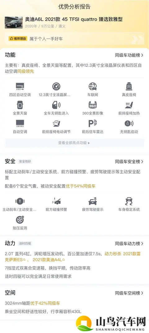 21年奥迪A6L,9万公里,20万出头,宜商宜家好选择?-3
