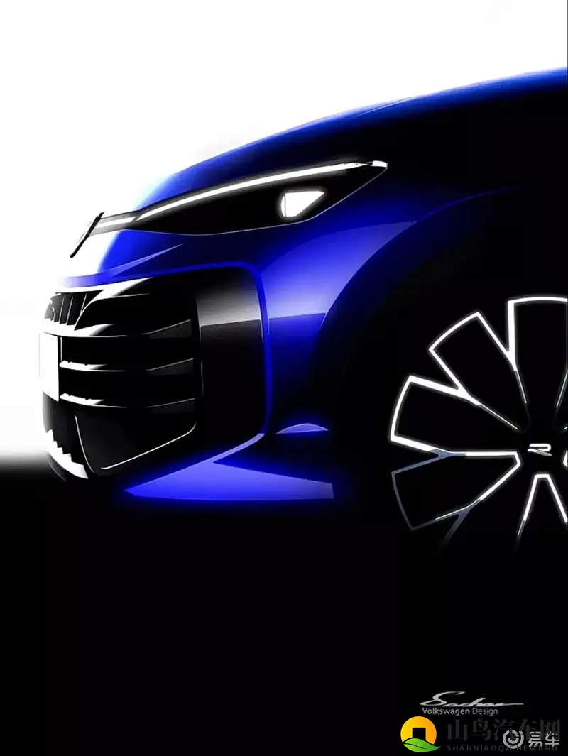 大众T-Roc R预告图发布：333马力_5秒破百-1