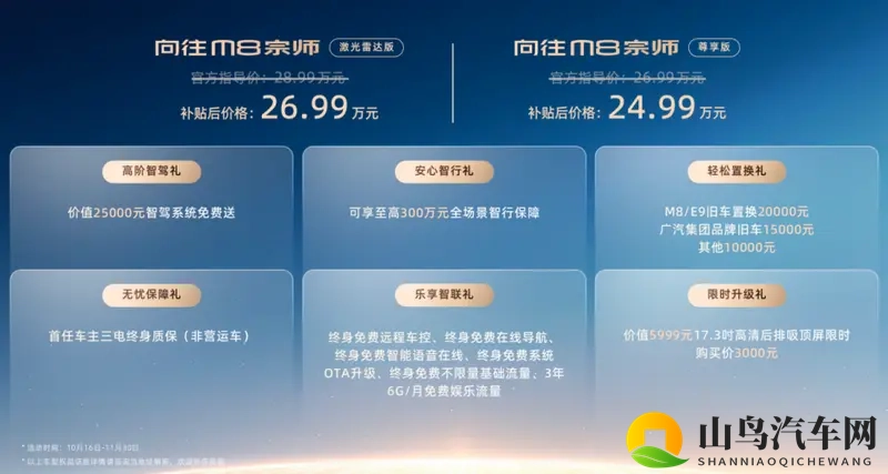 25万级豪华MPV新选择！传祺向往M8宗师24.99万起-1