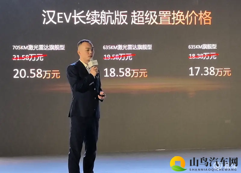 比亚迪汉长续航版成都上市,2种动力_7个版本怎么选?-1