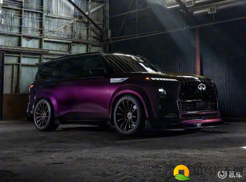 英菲尼迪QX80概念车,独特造型,强力性能,SEMA亮相-1