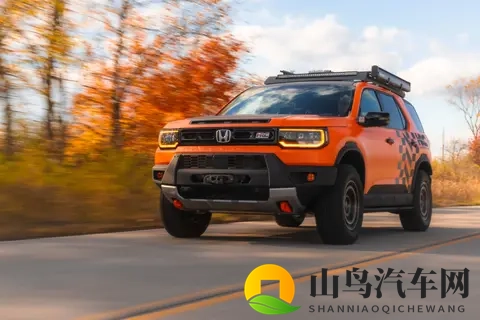 本田也要“野”了？Passport TrailSport HRC概念亮相-2