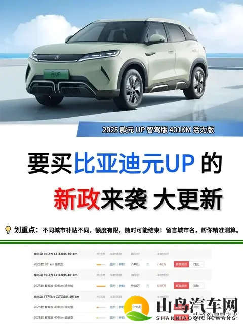 11 月提元 UP 智驾版！7 万 + 入手怎么买？-1