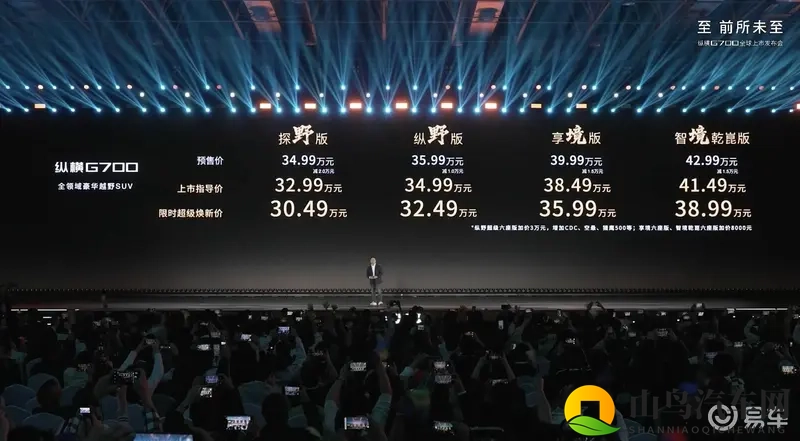 纵横G700上市:比预售价直降4.5万,还能当船开!-1