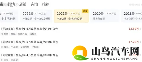 21年汉兰达：20T四驱精英版，8万公里，162万家用好选择！-1