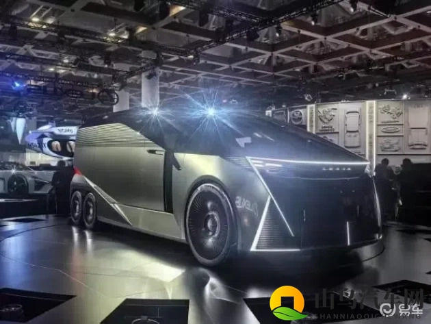 雷克萨斯亮出6轮商务概念车，2025东京车展新亮点-1