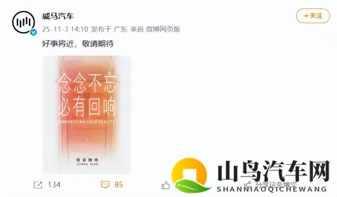 威马宣布“好事将近”，评论区成大型讨债现场-1