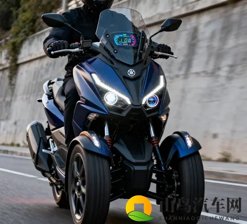 前脸焕新TCS加持 雅马哈2026款Tricity来袭 三轮通勤车再升级-2