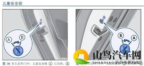 汽车儿童安全锁的正确使用方法,确保儿童乘车安全-2