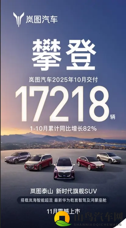 岚图追光L、泰山年内上市，销量十二连涨有没有可能？-3