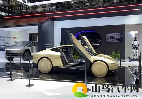 2025进博会：特斯拉Cybercab无人驾驶出租车亚太首发亮相-2
