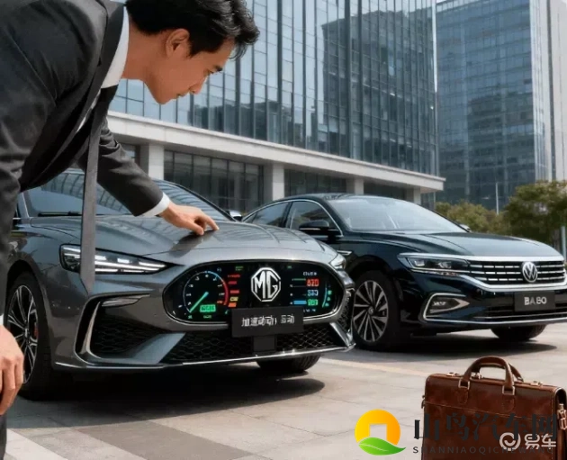MG7混动与帕萨特对比：加速快、省油，商务出行优选-1