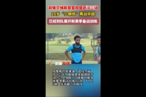 外媒：三镇新外援贝维斯的年薪达到100万欧元