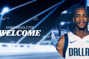 独行侠众新援号码：米德尔顿20号 巴格利35号 泰厄斯·琼斯1号