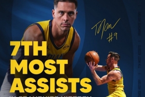 麦康纳步行者生涯总助攻2260次 超过哈利伯顿位列队史第7