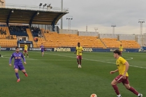 西班牙拉练第三场热身赛津门虎1-1比利亚雷亚尔B队，季胜攀破门